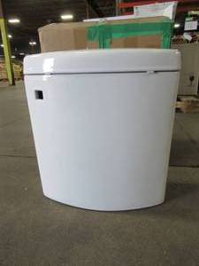 lot 868 image: Convenient Height Model S - Dual Flush Toilet Tank Only, Includes Internal Tank Plumbing
