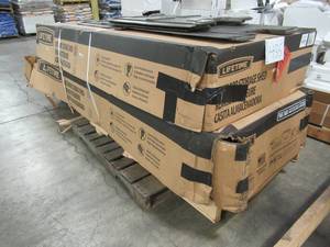 lot 435 image: Lifetime 8 ft. x 12.5 ft. Outdoor Storage Shed, Model 6402 - Boxes Open Some pieces fell out, May be missing parts