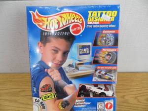 lot 60 image: HotWheels Tattoo Designer