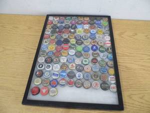 lot 85 image: Display of Bottle Caps