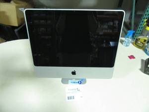 lot 25 image: Apple iMac 2009 20 Core 2 Duo P7550  2.26GHz 1GB RAM No HDDOS Installed - Cracked Glass