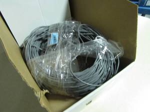 lot 38 image: Spool of Ethernet Cable