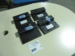 lot 59 image: Lot of 4 Dell Docking Stations E-Port PR03X  DPXXF
