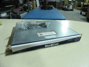 lot 87 image: Bluecoat SG600-20-M5 Security  Appliance