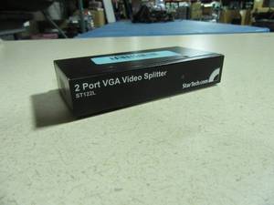 lot 108 image: Startech 2 Port VGA Video Spliiter