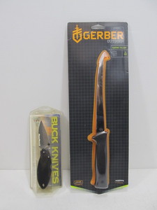 Brand New Buck Knife &amp Gerber Gator Fillet Knife
