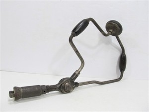 Antique Dual Handle Hand Drill