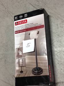 Delta Pivoting Pedestal Toilet Paperl Holder&nbsp&nbspin good condition&nbsp