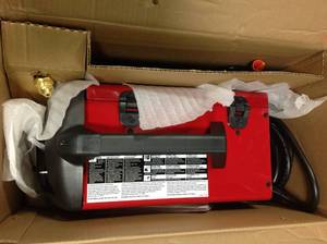 Lincoln Electric 140 Amp LE31MP Multi-Process StickMIGTIG Welder with Magnum Pro 100L Gun, MIG and Flux-Cored Wire, Single Phase, 120V Retyails for $775 not used