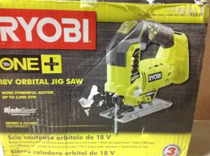 Ryobi 18-Volt ONE Cordless Orbital Jig Saw (Tool-Only) in good condition