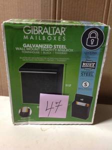 Gibraltar wall mount Mailbox in good condition