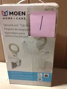 MOEN Home Care 16-12 in. Securelock Tub Grip in White