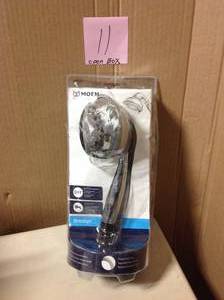 Brecklyn 8-Spray 4 in. Single Tub Wall Mount Handheld Adjustable Shower Head in Chrome by MOEN