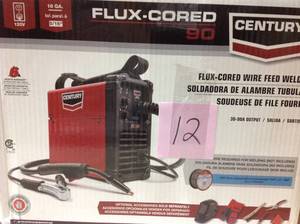 Century 90 Amp FC90 Flux Core Wire Feed Welder and Gun, 120V