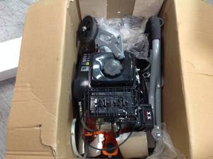 Yardmax 1850 lb. Compaction Force Plate Compactor used