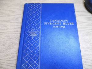 Canadian Five Cent Silver Coins