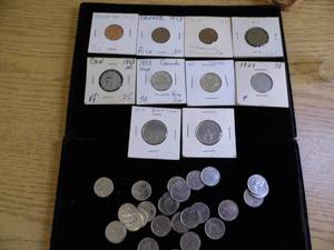 Assorted Canadian Coins