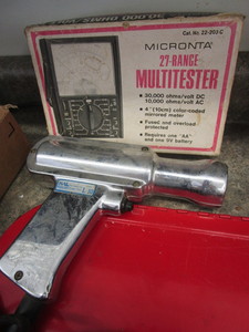 lot 715 image: TIMING LIGHT AND MULTI-TESTER