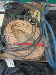lot 732 image: PHONELINE REPAIR TOOLS AND WIRE