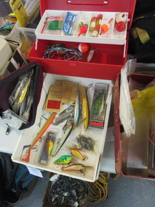 lot 763 image: FISHING ACCESSORIES