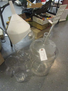 lot 774 image: WINE MAKING BOTTLES AND ACCESSORIES