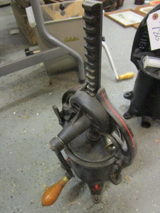 lot 787 image: CAST IRON SAUSAGE STUFFER