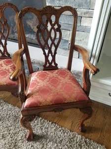 lot 13 image: Set of Four Antique Dining Chairs from Paramount Antiques