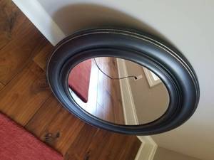lot 55 image: Contemporary Round Mirror