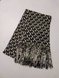 lot 154 image: Michael Kors Logo Print Winter Scarf