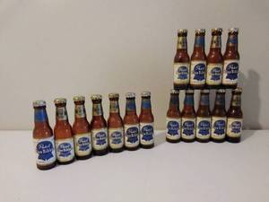 lot 194 image: Mini Pabst Blue Ribbon Bottles