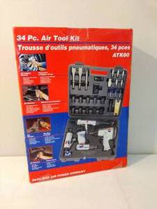 lot 205 image: 34 Piece Air Tool Kit