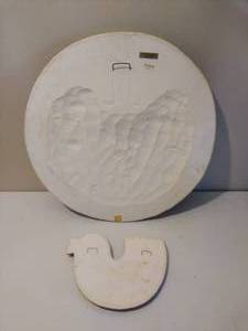 lot 212 image: 2 Pieces of Decorative Sandcastings