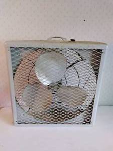 lot 74 image: VINTAGE Large Kisco Fan