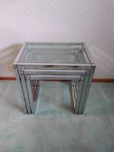 lot 80 image: Set of 3 Nesting End Tables