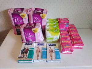 lot 62 image: Lot of Feminine Products