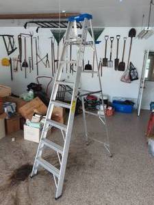 lot 2 image: Werner 8 Ladder