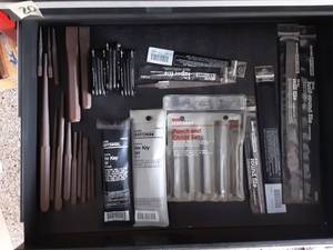 lot 33 image: Files, Chisels, Punches, Allen Wrenches