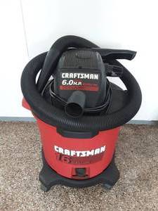 lot 54 image: Craftsman 16 Gallon WetDry Vac