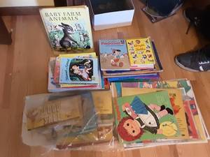 lot 107 image: Vintage Childrens Books