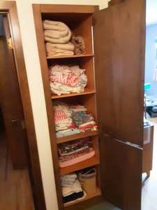 lot 131 image: Content Of Linen Closet