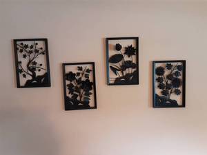 lot 143 image: 4-Metal Wall Decor