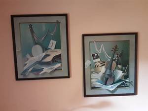 lot 144 image: Pair Of Musical Prints 21x25