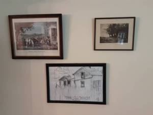 lot 190 image: 3-Framed Pictures