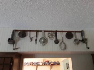 lot 218 image: Collection Of Vintage Kitchen Utensils