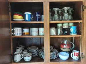 lot 229 image: Cupboard Contents