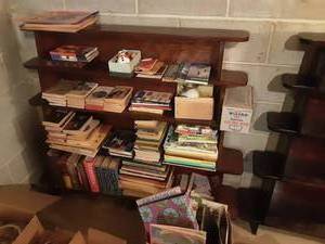 lot 283 image: 2-Book Shelves With Books