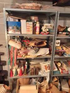 lot 288 image: Shelves & Contents.  Bring Boxes To Load