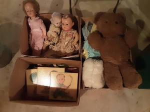 lot 291 image: Vintage Dolls & Toys