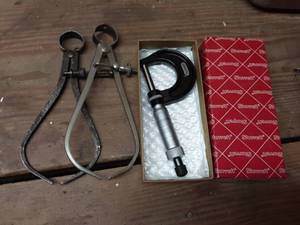 lot 310 image: Starrett Micrometer & 2 Calipers