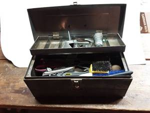 lot 342 image: Tool Box Of Misc. Hand Tools